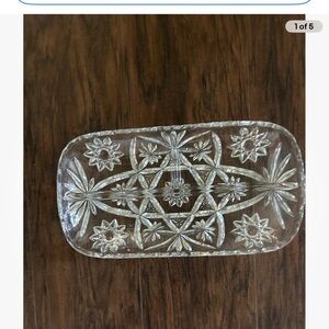 ⭐️ $5 when bundled ⭐️ Anchor Hocking EA Prescut Star of David Divided Tray